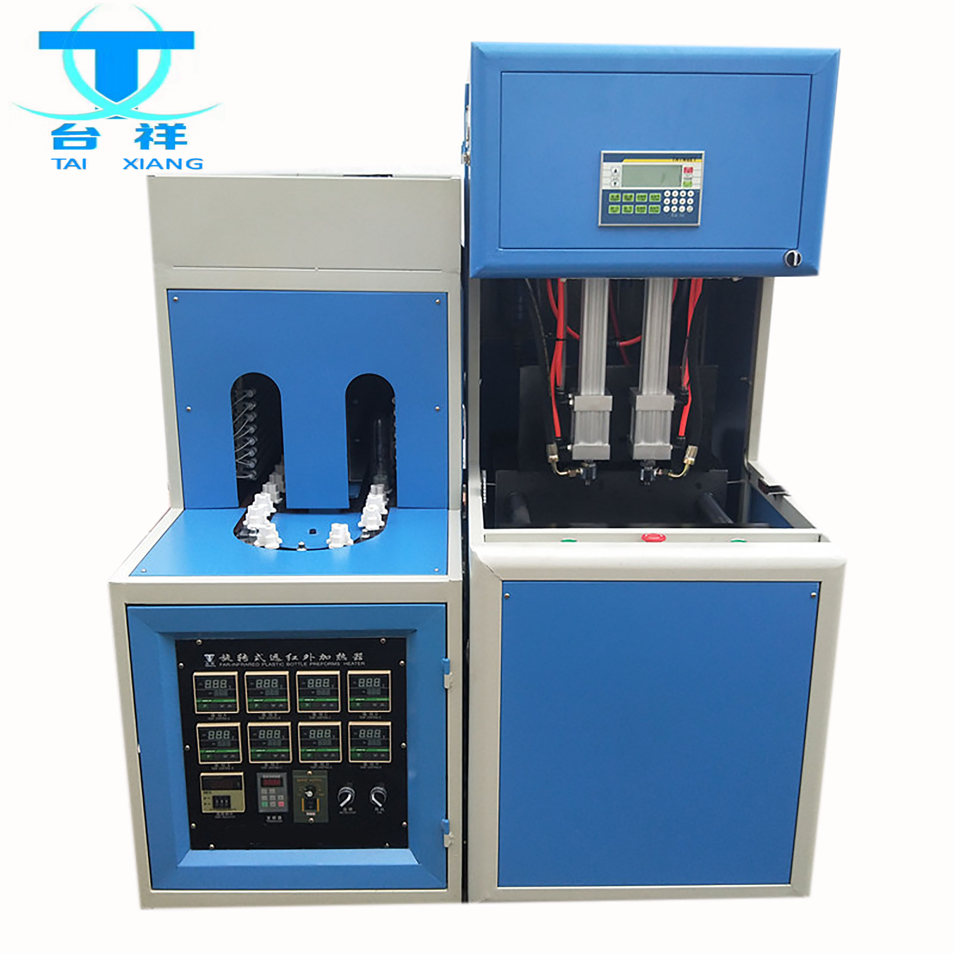 3L semi-automatic mineral water bottle blowing machine