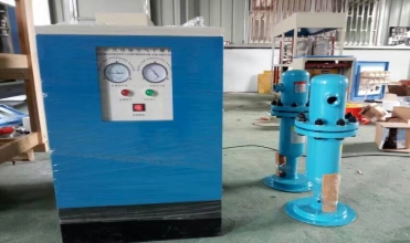 Frozen compressed air dryer